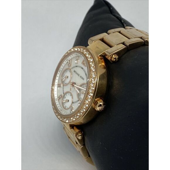 Michael Kors Parker MK5616 Womens Stainless Steel Analog Dial Quartz Watch MP823 - Picture 4 of 12